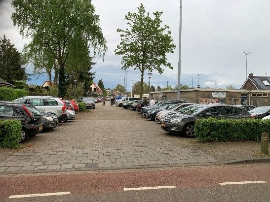 Zo kan je voorlopig het beste parkeren bij Velox Nuland