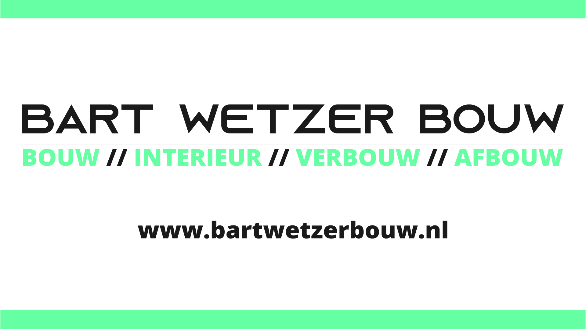 Bart Wetzer Bouw