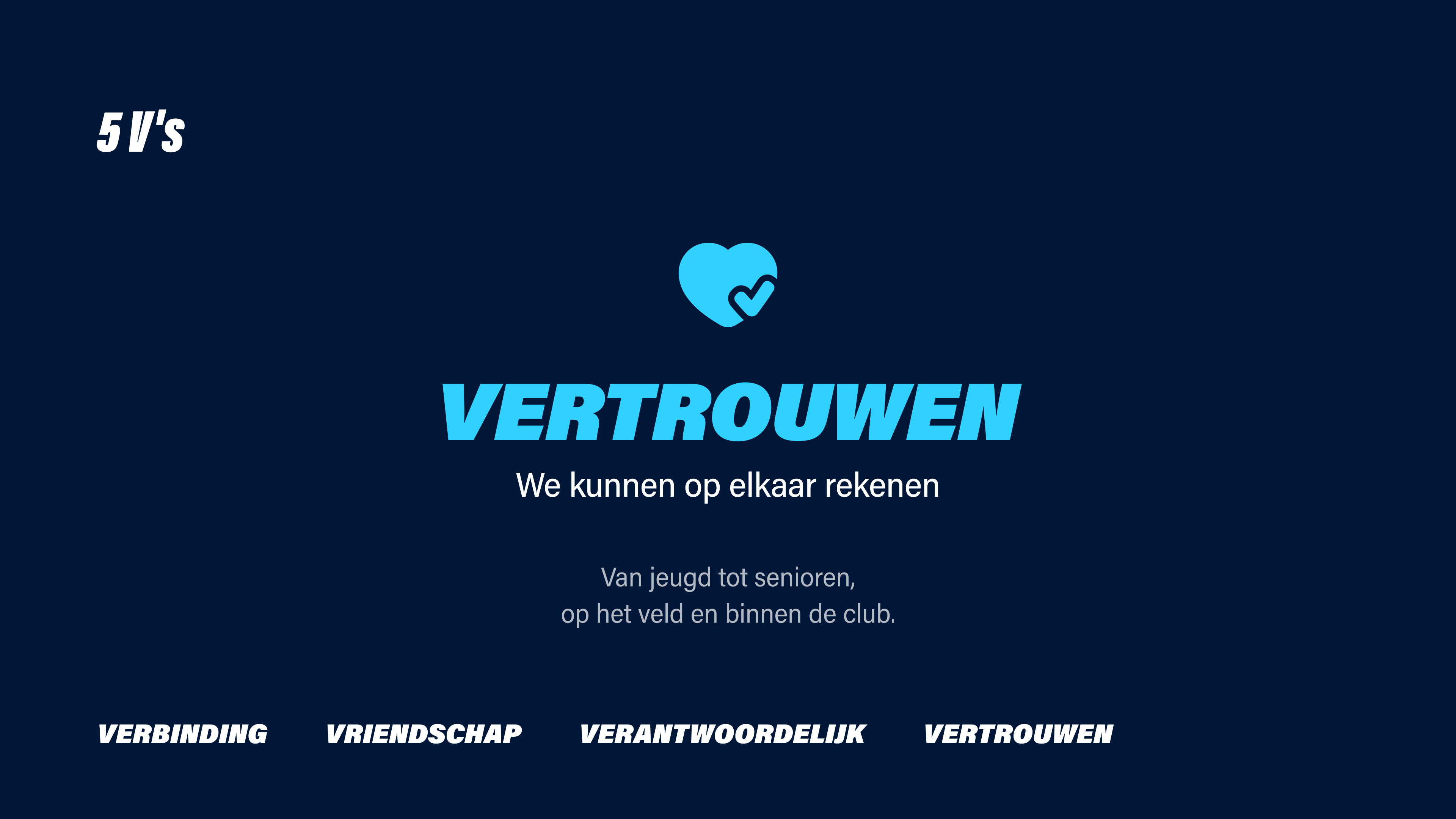 Vertrouwen